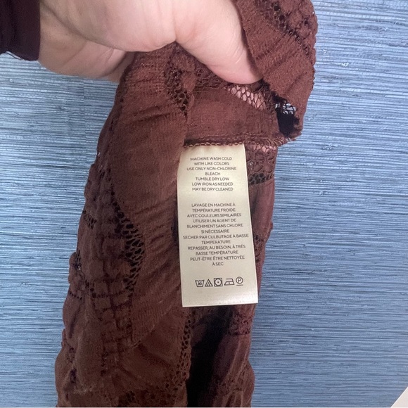 Free People Brown Tunic Top - Picture 10 of 11